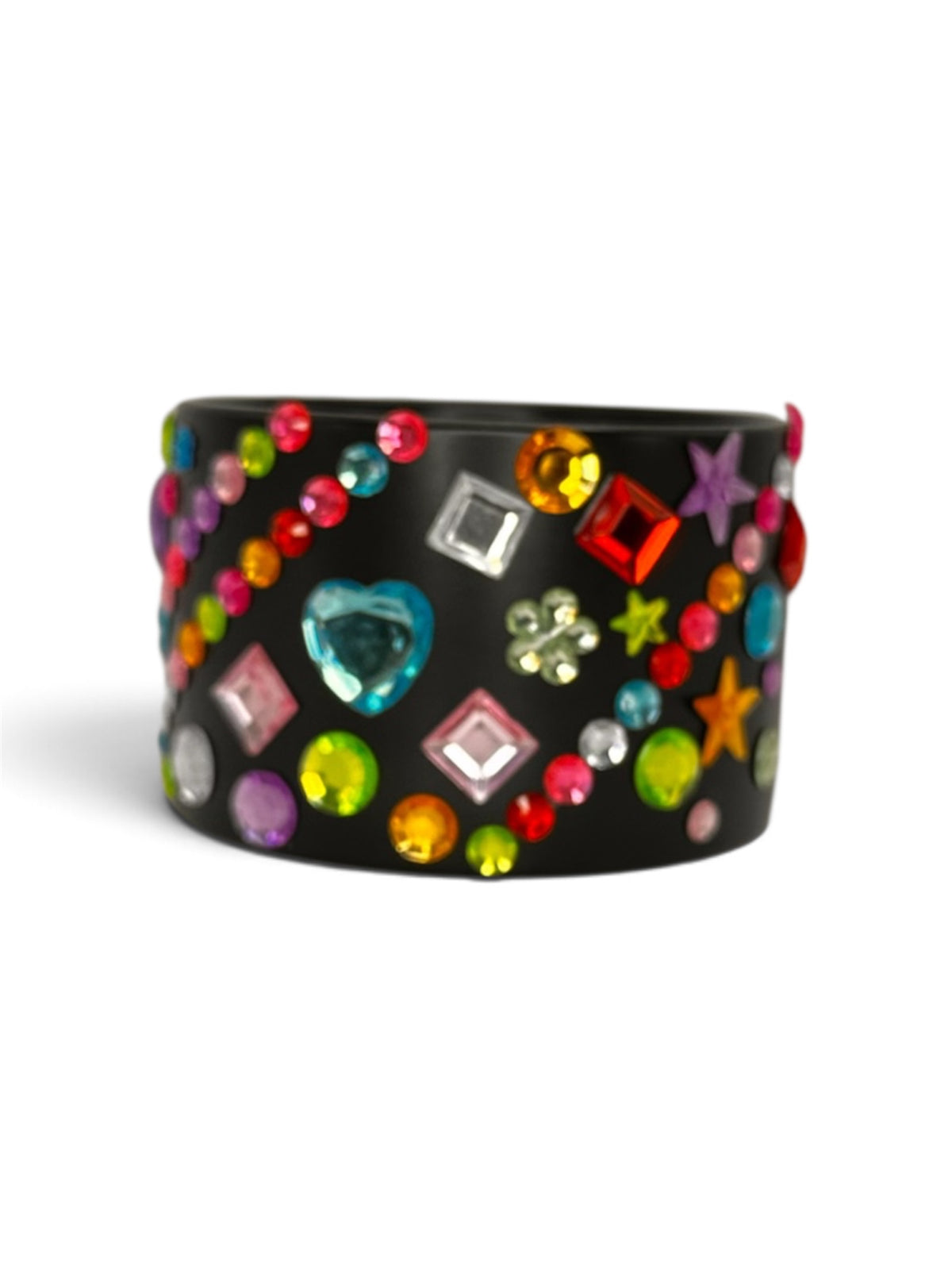 Bedazzled Candle Colorful Rhinestones Candle