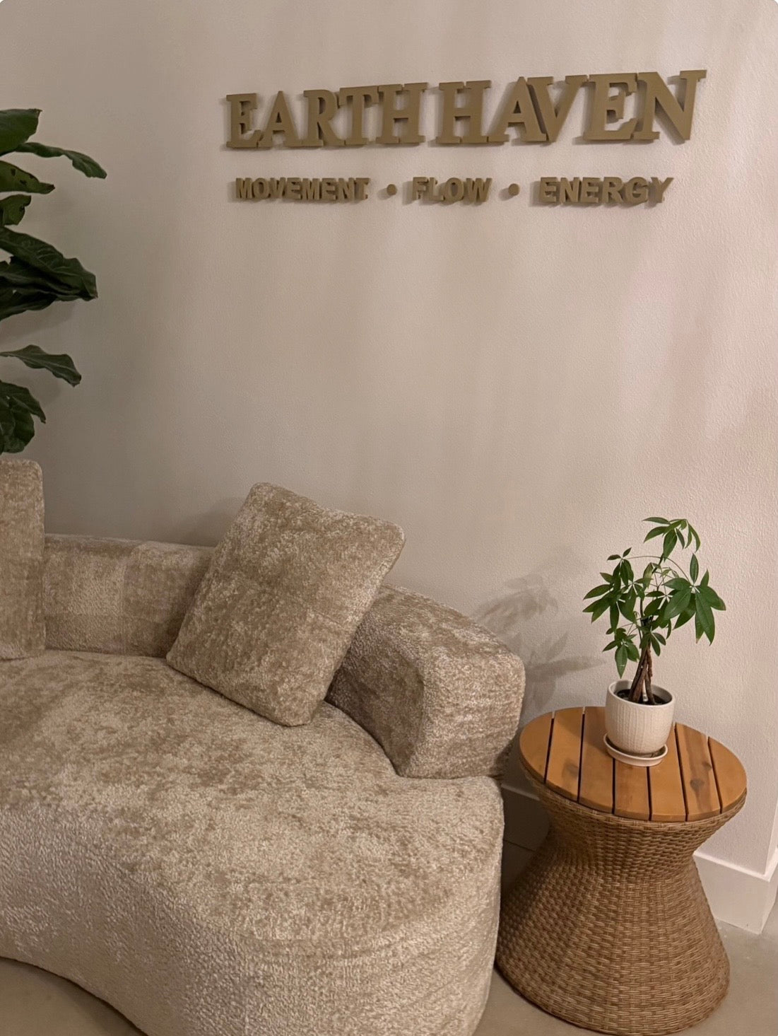 A cozy space to rest