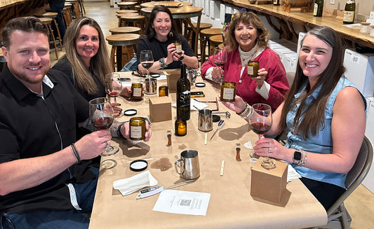 Sip, Pour & Unwind Candle-making at Suveg Cellars Winery, Yucaipa, California August 26th, 6:15PM
