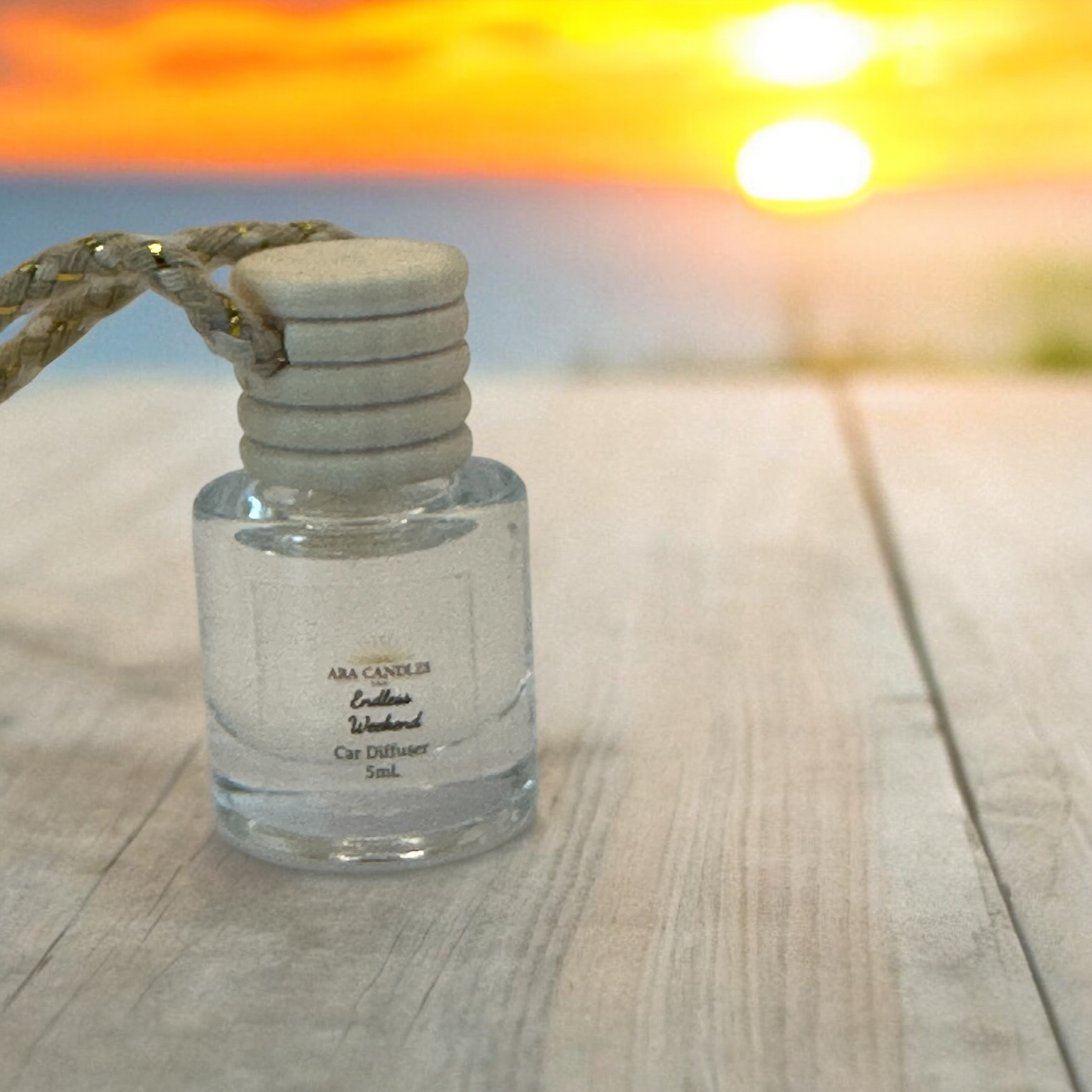 ndless weekend car diffuser with a refreshing, light aroma that evokes the feeling of a carefree, relaxing weekend escape