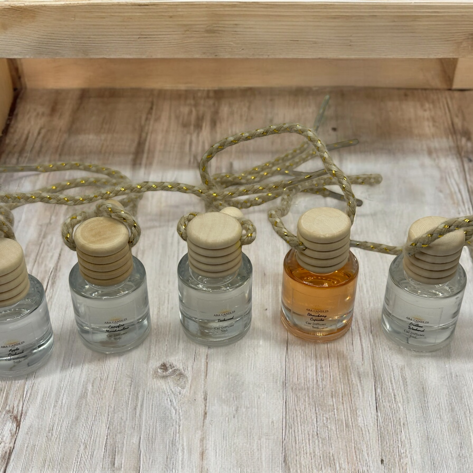 Car diffuser releasing fragrance oils gradually for a long-lasting, fresh aroma, transforming your car into a relaxing environment