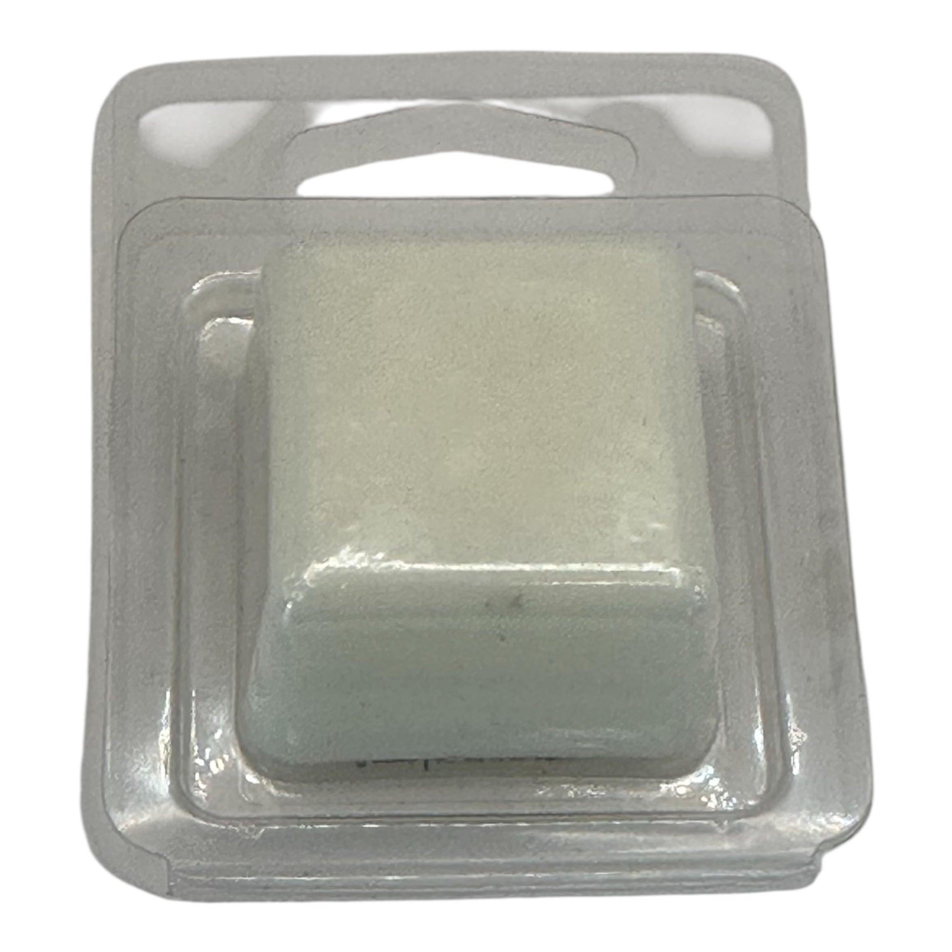 Back view of Coffee Shop 1 oz wax melt container, showcasing the sleek packaging and aromatic coffee fragrance for a cozy atmosphere
