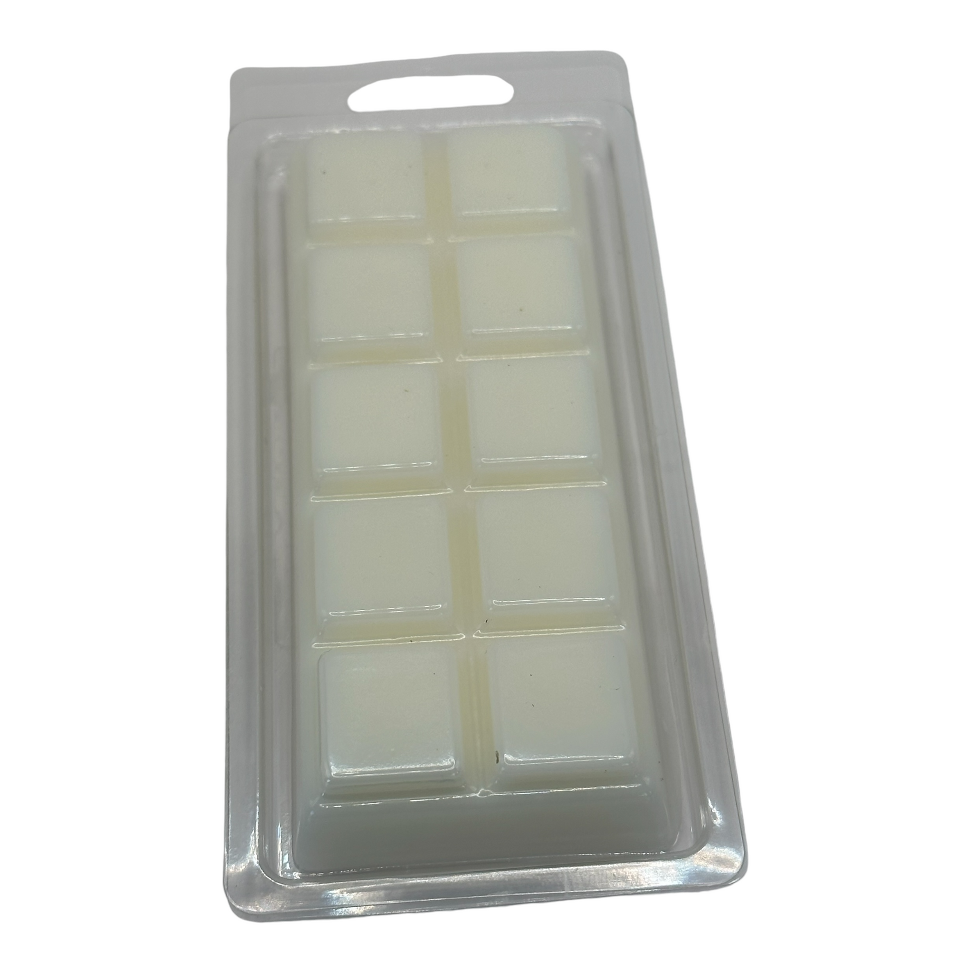 Back view of Coffee Shop 2 oz wax melt with 10 cubes, offering a rich, aromatic coffee fragrance in convenient cube form for a cozy, inviting atmosphere