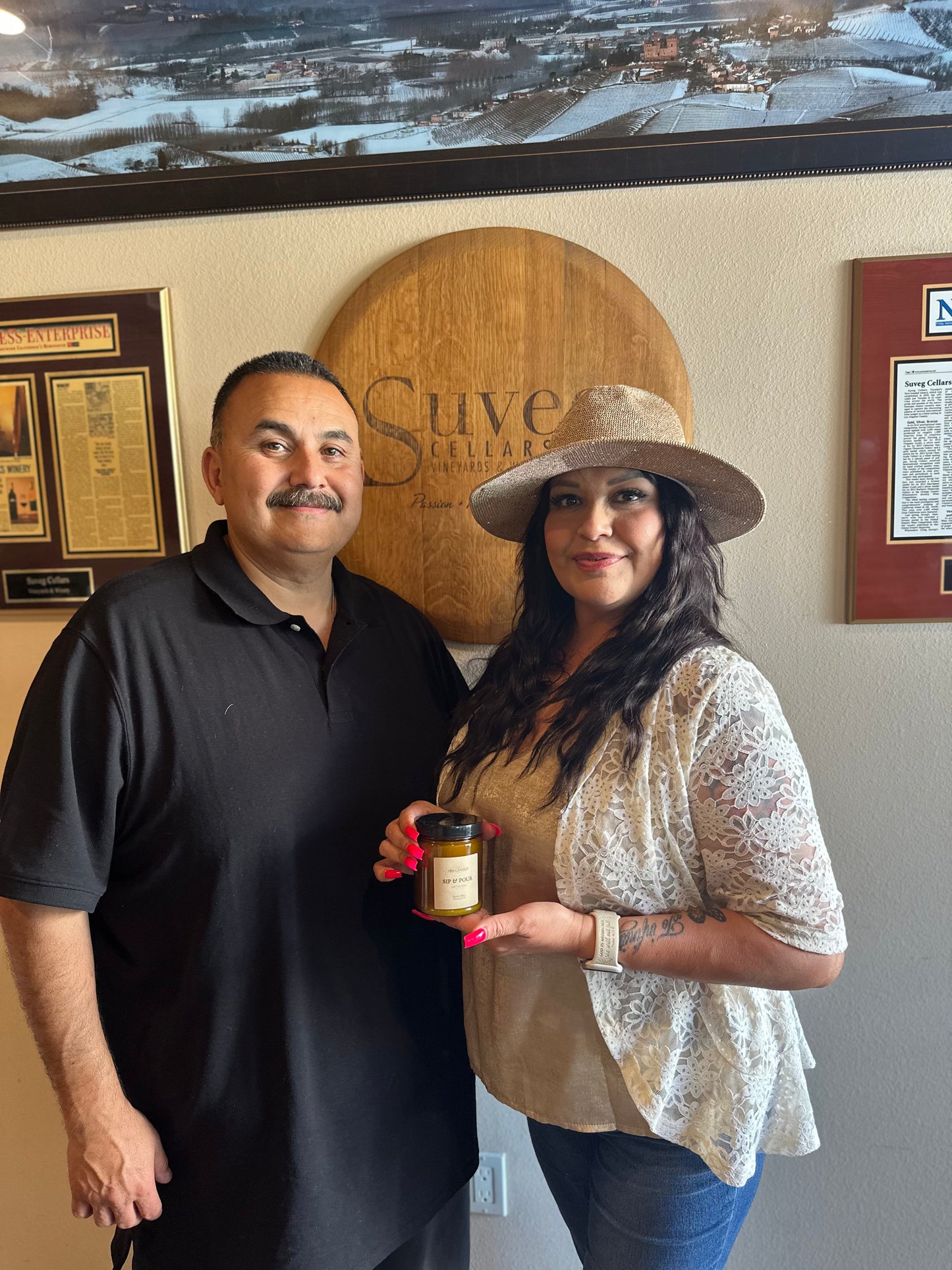 Sip & Pour Candle Gathering at Suveg Cellars Winery, Yucaipa, California August 26th, 6PM