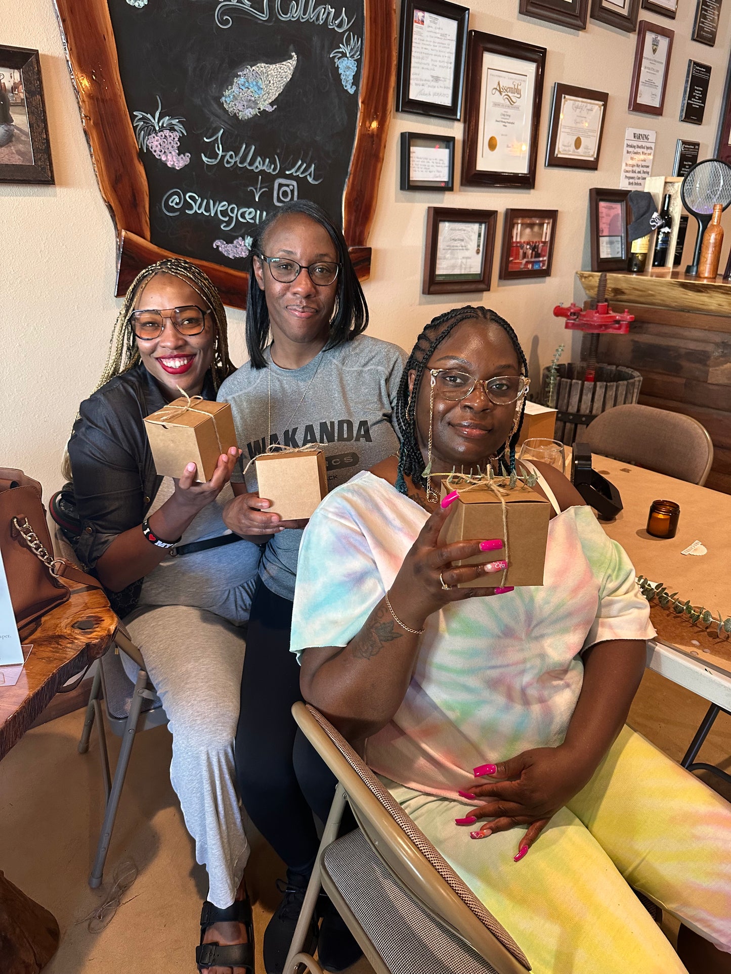 Sip & Pour Candle Gathering at Suveg Cellars Winery, Yucaipa, California August 26th, 6PM